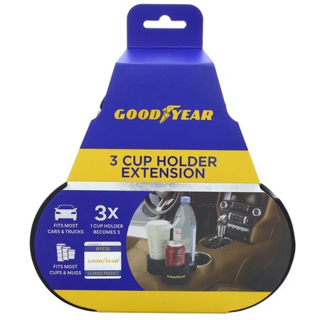 GOODYEAR Trio Cup Holder Extension GY1736